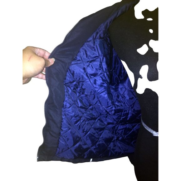 Vintage La Gear Size 14 Womens Windbreaker Styled Zip Up Collared Jacket - Picture 6 of 7